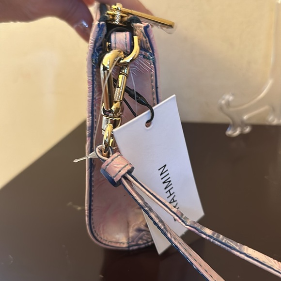 Brahmin wristlet/clutch pale pink NWTGS!! - Picture 4 of 8